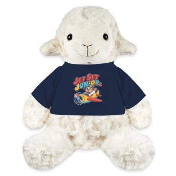 First time flying Travel Memory Sky - MiniFeet® Sheep Annika - french navy - Front