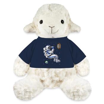 Astronaut Darts Spieler - MiniFeet® Schaf Annika - French Navy - Vorne