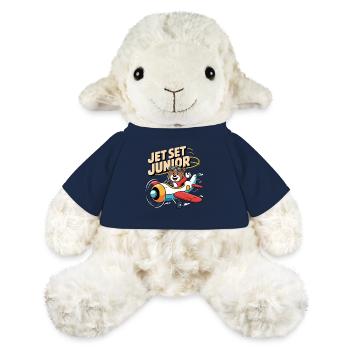 First time flying Travel Memory Sky - MiniFeet® Sheep Annika - french navy - Front