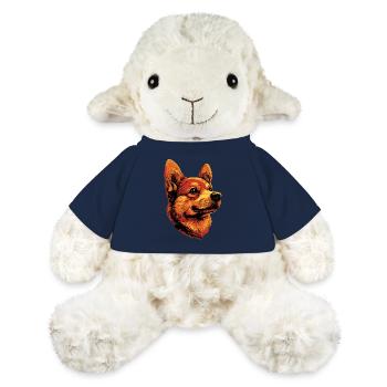Russian Toy Terrier Dog Russkiy Russian Toy - MiniFeet® Sheep Annika - french navy - Front
