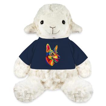 Russian Toy Terrier Dog Russkiy Russian Toy - MiniFeet® Sheep Annika - french navy - Front
