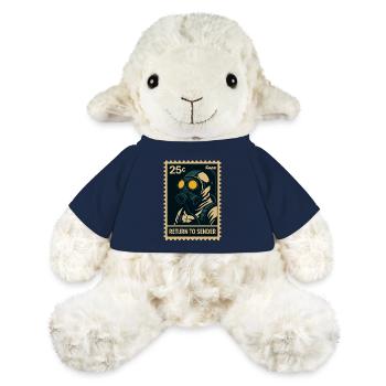 Retour à Masque à gaz émetteur - Mouton en peluche Annika MiniFeet® - bleu marine - Devant