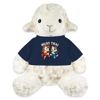 Boxe Muay Thai - Mouton en peluche Annika MiniFeet® - bleu marine - Devant