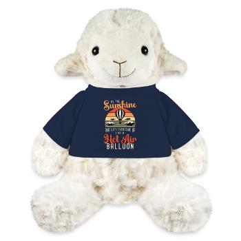 Hot Air Ballooning Be The Sunshine Balloon Pilot - MiniFeet® Sheep Annika - french navy - Front