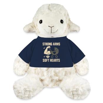 Kinderzimmervater Vaterschaft Pride - MiniFeet® Schaf Annika - French Navy - Vorne