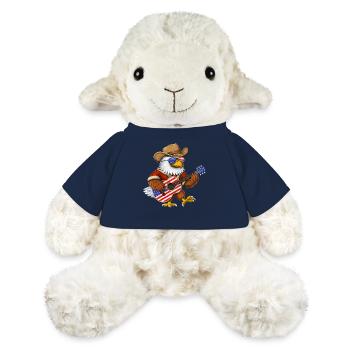 Pygargue à tête blanche d’Amérique - Mouton en peluche Annika MiniFeet® - bleu marine - Devant