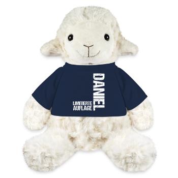 Daniel - Mouton en peluche Annika MiniFeet® - bleu marine - Devant