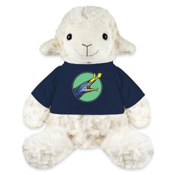 Murène nasale Murène fantôme Murène - Mouton en peluche Annika MiniFeet® - bleu marine - Devant