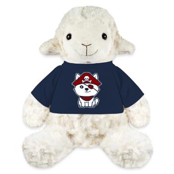 pirate - Mouton en peluche Annika MiniFeet® - bleu marine - Devant