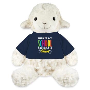 Das Ist Mein Schulberater Shirt - MiniFeet® Schaf Annika - French Navy - Vorne