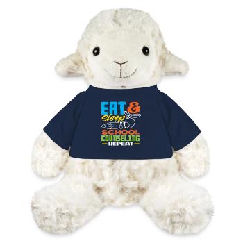 Iss Schlaf Schulberatung Wiederholen Motivation - MiniFeet® Schaf Annika - French Navy - Vorne