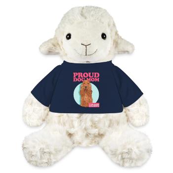 Cocker Spaniel Maman Cocker Spaniels Cadeaux - Mouton en peluche Annika MiniFeet® - bleu marine - Devant