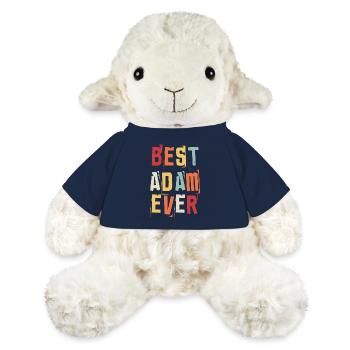 Best Adam Ever Retro First Name Text Saying - MiniFeet® Sheep Annika - french navy - Front