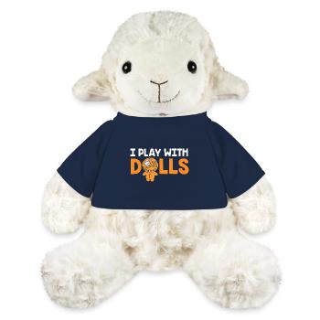 Vaudou - Mouton en peluche Annika MiniFeet® - bleu marine - Devant