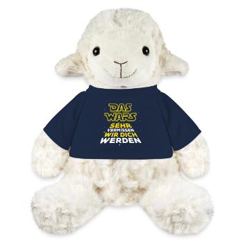 Das Wars - Verabschiedung - Mitarbeiter - MiniFeet® Schaf Annika - French Navy - Vorne