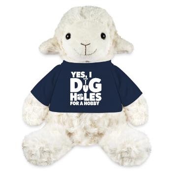 Détecteur de métaux Trous Creuser Hobby Chasseur de trésors - Mouton en peluche Annika MiniFeet® - bleu marine - Devant