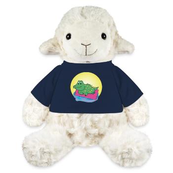 Kai Crocodile - Gift - Gift Idea - MiniFeet® Sheep Annika - french navy - Front