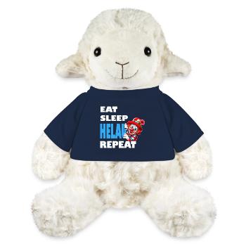 Carnaval Helau Düsseldorf Clown Costume Mainz - Mouton en peluche Annika MiniFeet® - bleu marine - Devant