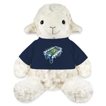 Foosball table table football - MiniFeet® Sheep Annika - french navy - Front