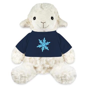 Cristal de glace - Mouton en peluche Annika MiniFeet® - bleu marine - Devant