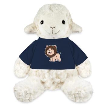 Bébé Lion - Mouton en peluche Annika MiniFeet® - bleu marine - Devant