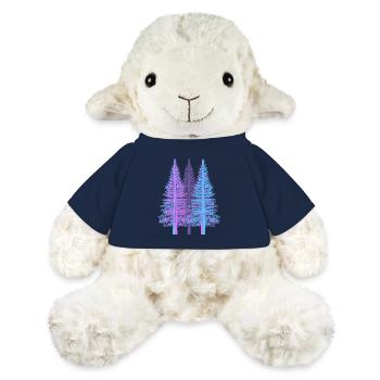Bäume Baum Fantasy Fichten Nadelbaum Wald Tanne - MiniFeet® Schaf Annika - French Navy - Vorne