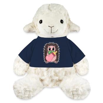 Bébé hérisson - Mouton en peluche Annika MiniFeet® - bleu marine - Devant