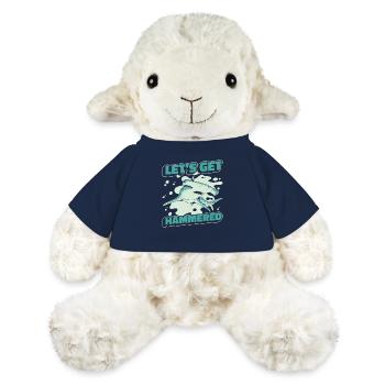Hammerhai Hai Fisch Tier Haie - MiniFeet® Schaf Annika - French Navy - Vorne
