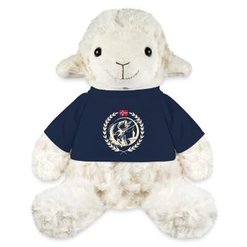 Norvège Pêche - Mouton en peluche Annika MiniFeet® - bleu marine - Devant