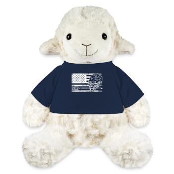 Sports de crosse Joueurs de crosse - Mouton en peluche Annika MiniFeet® - bleu marine - Devant