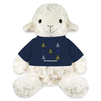 Masonic Gift I Masonic Freemasonry Tshirt - MiniFeet® Sheep Annika - french navy - Front