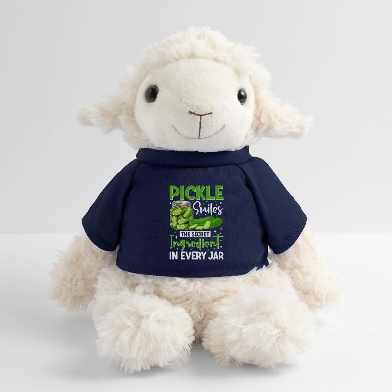 Cornichon sourit - cadeau de concombre Mouton en peluche Annika MiniFeet®
