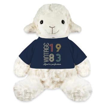41 Year Anniversary Gift - 1983 - MiniFeet® Sheep Annika - french navy - Front