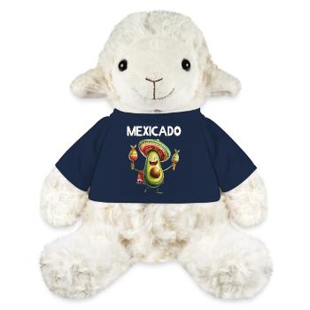 Avocado Mexicado Vegan Essen Vegitarier Maracas - MiniFeet® Schaf Annika - French Navy - Vorne