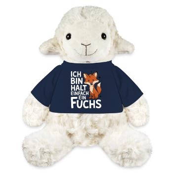 Fuchs Füchse Wildtier Waldtier Rotfuchs - MiniFeet® Schaf Annika - French Navy - Vorne
