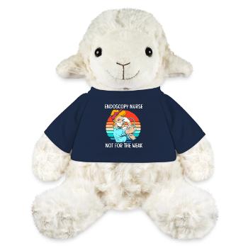 Gastro-entérologie - Mouton en peluche Annika MiniFeet® - bleu marine - Devant