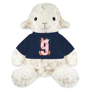9. Cat Birthday Celebrant 9 years old - MiniFeet® Sheep Annika - french navy - Front