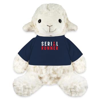 Vêtements de marathon de coureur en série - Mouton en peluche Annika MiniFeet® - bleu marine - Devant