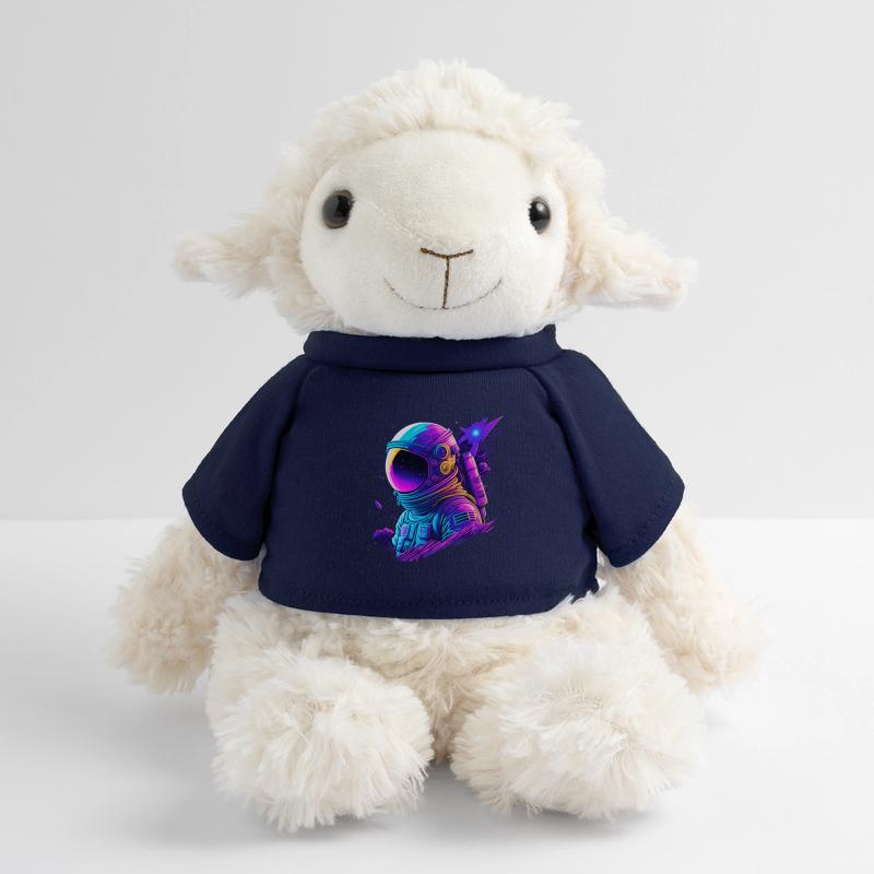 Synthwave Astronaut Space Explorer MiniFeet® Schaf Annika