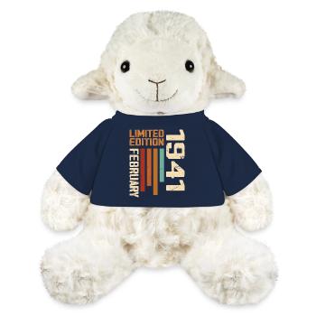 Born February 1941 Retro 1941 Birthday - MiniFeet® Sheep Annika - french navy - Front