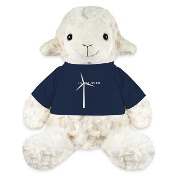 Wind Power - I Love Wind - Wind Energy - Wind Farm - MiniFeet® Sheep Annika - french navy - Front
