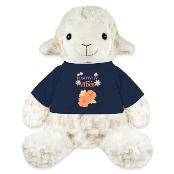 Positivity Vibes – Blumenpower - MiniFeet® Schaf Annika - French Navy - Vorne