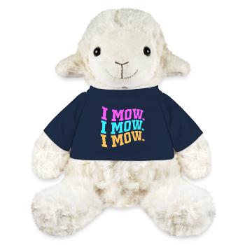 Pelouse (prairie) Tondeuse à gazon - Mouton en peluche Annika MiniFeet® - bleu marine - Devant