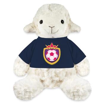 Fussball König Wappen - MiniFeet® Schaf Annika - French Navy - Vorne