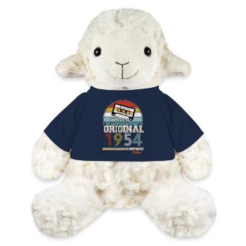 Elegant Retro Gift: 1954 Vintage - MiniFeet® Sheep Annika - french navy - Front