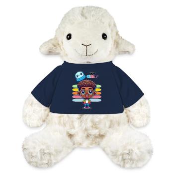 PAS DE PLAFOND - Mouton en peluche Annika MiniFeet® - bleu marine - Devant