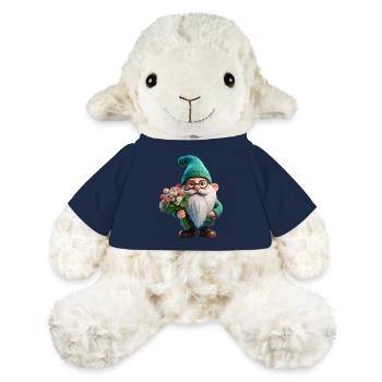 Gartenzwerg Valentinstag - MiniFeet® Schaf Annika - French Navy - Vorne