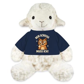 Mittelfinger Katze Mieze - MiniFeet® Schaf Annika - French Navy - Vorne
