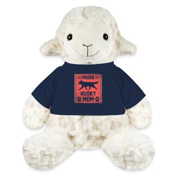 Fière maman Husky - Mouton en peluche Annika MiniFeet® - bleu marine - Devant