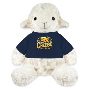 Cheese Food Amateurs de fromage - Mouton en peluche Annika MiniFeet® - bleu marine - Devant
